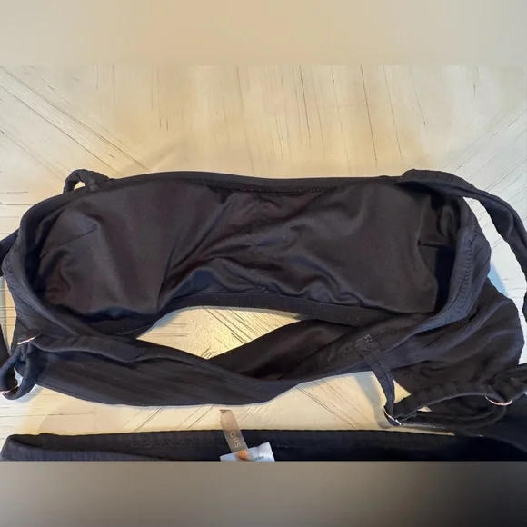 Shade & Shore Women's Ribbed Cut Out One Piece Swimsuit - Size Small - EUC! - Picture 14 of 14